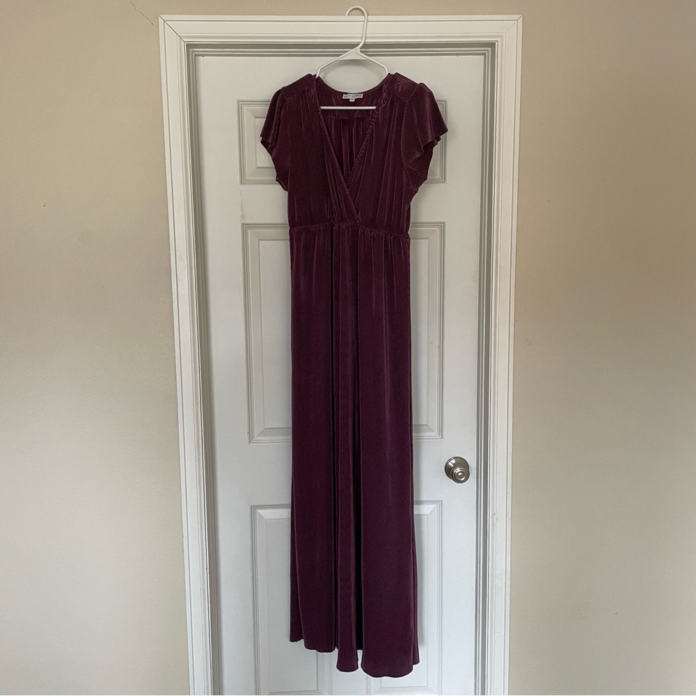 Large Baltic Born mauve/pinkish dress, bridesmaid dress, wedding guest dress